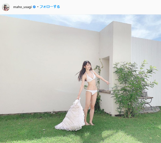 AKB48大盛真歩の水着グラビア