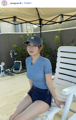 伊藤愛真美バスト水着ショット