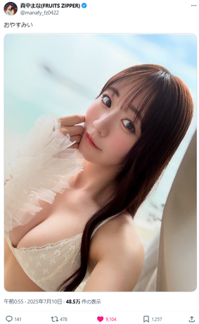 真中まな水着グラビア