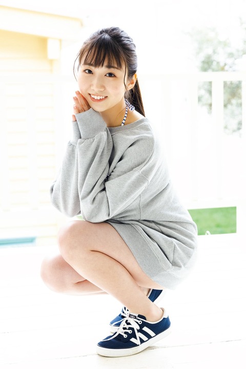 STU48内海里音FLASH水着グラビア