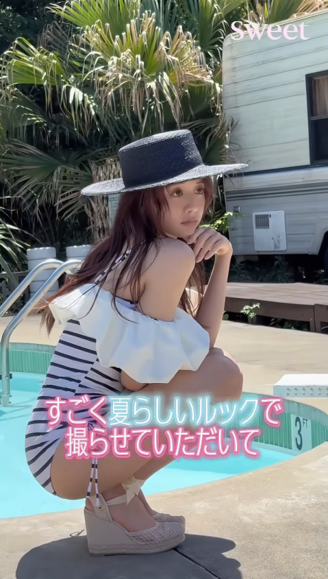 森香澄アナ「sweet 2026年7月号」水着グラビア
