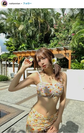 【水着画像】スリランカハーフ美少女、ビジュアル最強なビキニ姿が大反響wwwww南なつ、顔もスタイルも美しいショットに絶賛の嵐！！！