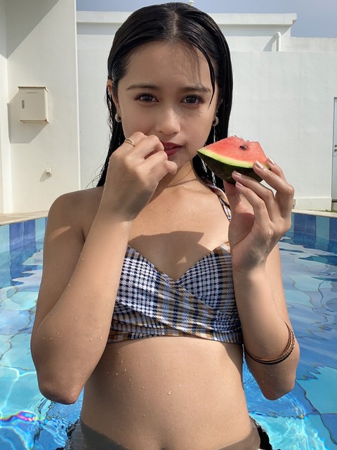 西山乃利子水着グラビア