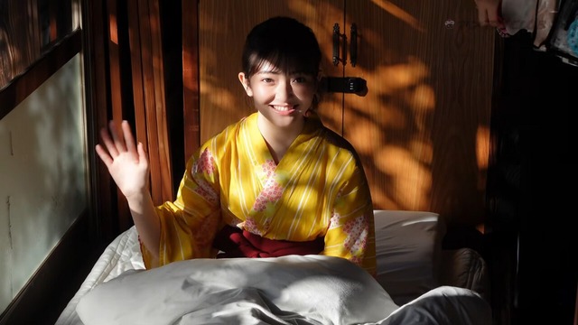 まるやそらヤンマガ水着グラビアメイキング (8)