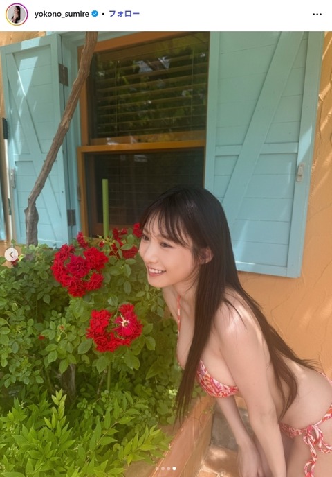 横野すみれ「週刊SPA!」水着グラビア