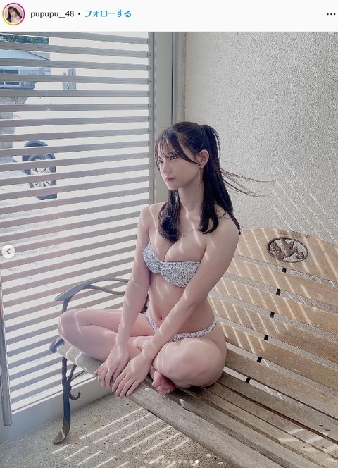 NMB48和田海佑水着グラビア@漫画アクション