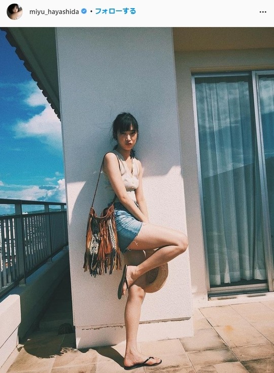 林田岬優インスタ美人写真