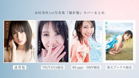 日向坂46金村美玖1st水着写真集『羅針盤』ネット書店特典ポストカード