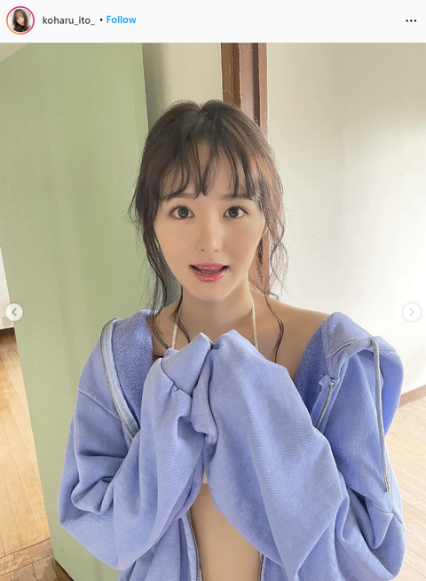 伊藤小春スタイル抜群な水着グラビア