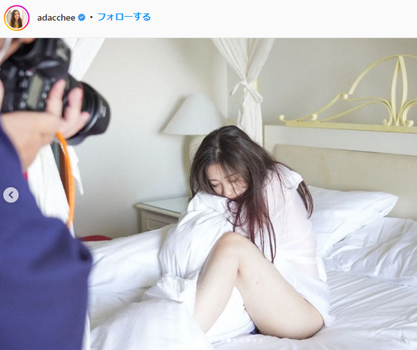 足立梨花最新写真集「リリカル」美尻オフショット