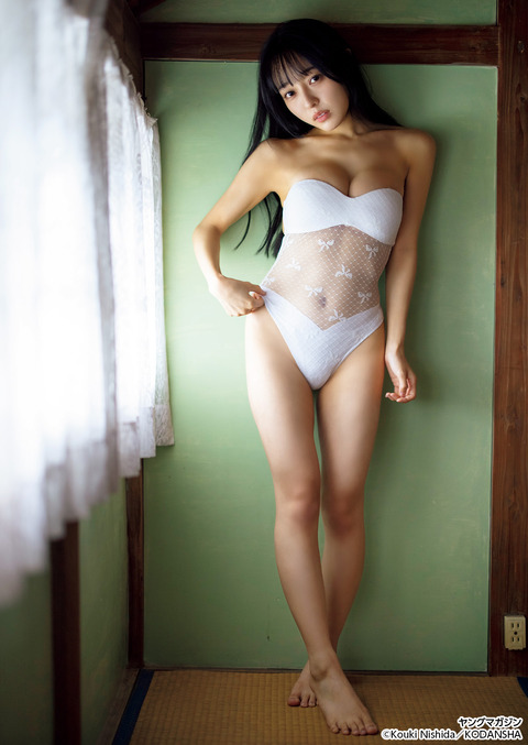 INUWASIすずめヤンマガ水着グラビア