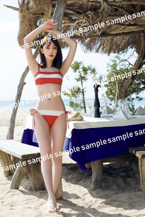 堀未央奈写真集の水着&下着カット