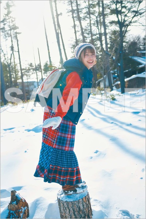 NMB48安部若菜ファースト写真集「愛される予感」先行カット