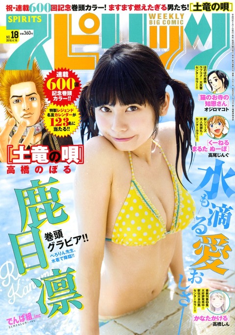 鹿目凛のEカップ水着グラビア