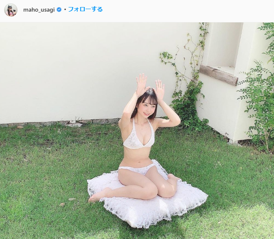 AKB48大盛真歩の水着グラビア