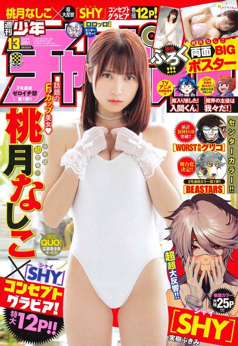 桃月なしこチャンピオン水着グラビア