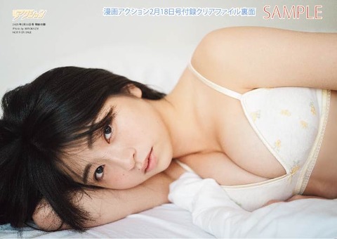 佐々木ほのか「漫画アクション」水着グラビア