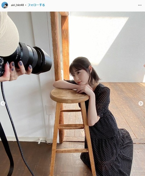 HKT48市村愛里初水着グラビアオフショット