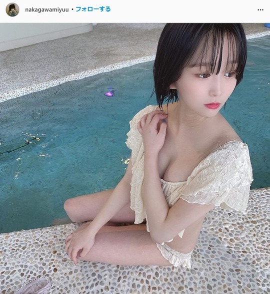 中川美優水着姿
