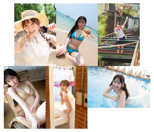 【水着画像】SKE48の新グラビア女王、1st写真集で過去最高の大胆露出へwwwwww大村杏、美乳あらわな先行カット解禁！！！