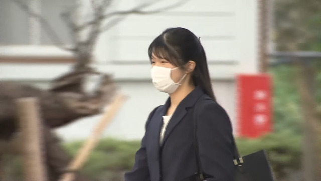 愛子さま 大学進学後初めて登校(フジテレビ) (3)