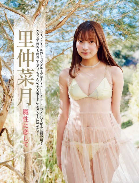 里仲菜月FRIDAY水着グラビア