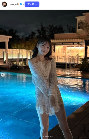 優希美青ビキニ水着姿
