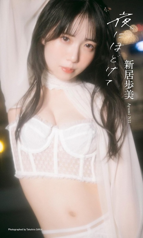 新居歩美 週プレデジタル写真集「夜にほどけて」