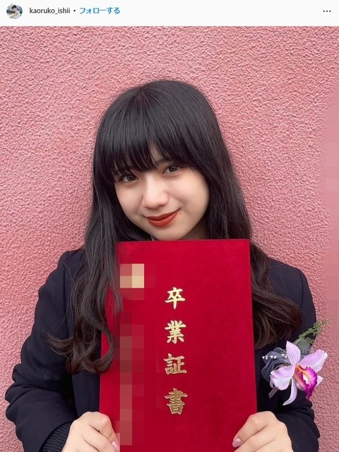石井薫子かわいいインスタグラム