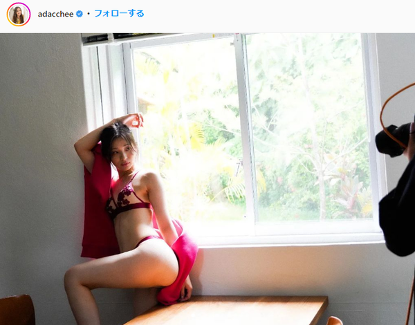足立梨花最新写真集「リリカル」美尻オフショット