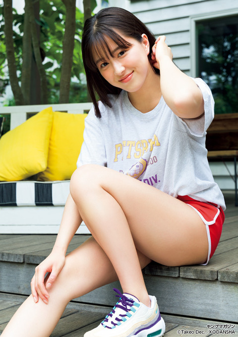 市原菜夏ヤンマガ初グラビア