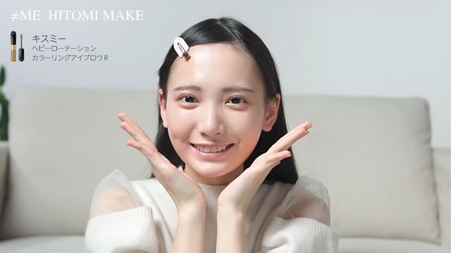 ≠ME鈴木瞳美すっぴんから完成まで (6)