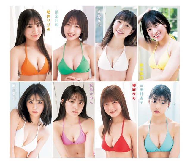 晴野なち週プレ初水着グラビア