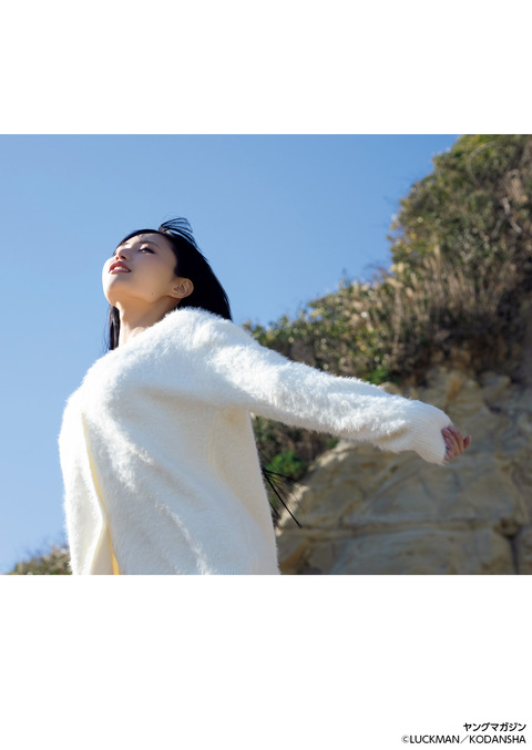 杏仁みるヤンマガ水着グラビア