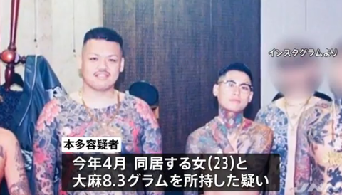 【画像】HIPHOPグループ「舐達麻」のメンバー2人を逮捕!G-PLANTSとDELTA9KIDが大麻取締法違反容疑!密売の疑いも