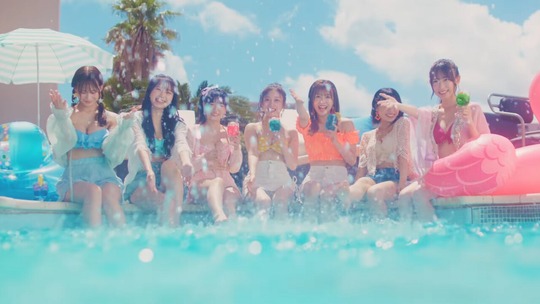 NMB48「渚サイコー!」水着MV (3)