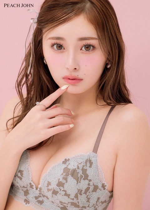 ゆうちゃみ「PEACH JOHN」ランジェリー新ビジュアル