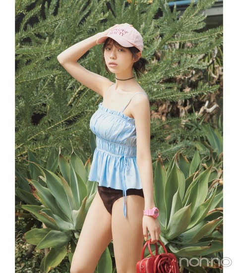菊地姫奈ノンノランジェリー&水着特集