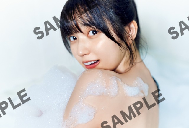 の乃木坂46五百城茉央1st写真集「未来の作り方」泡風呂