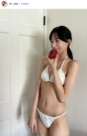 中西花FRIDAY初水着グラビア