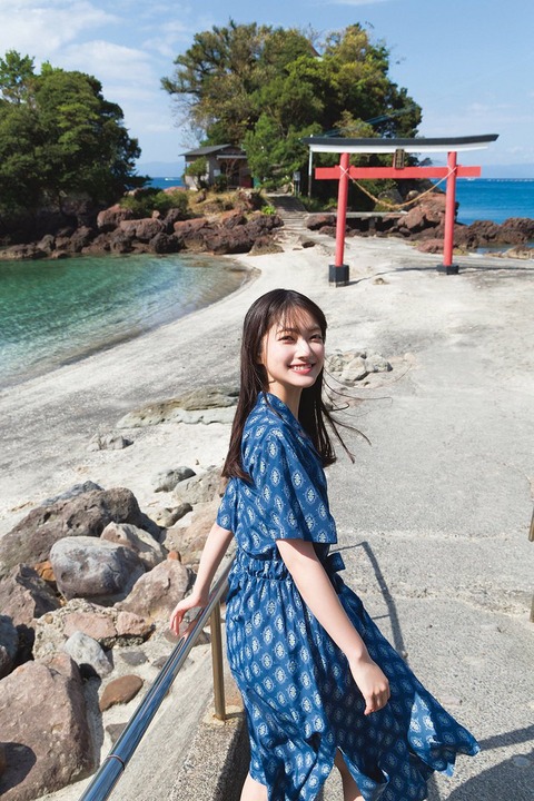 櫻坂46大園玲1st写真集先行カット