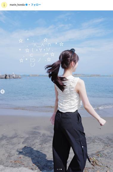 本田真凜1st写真集オフショット