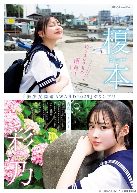 榎本彩乃「ヤンジャン」グラビア