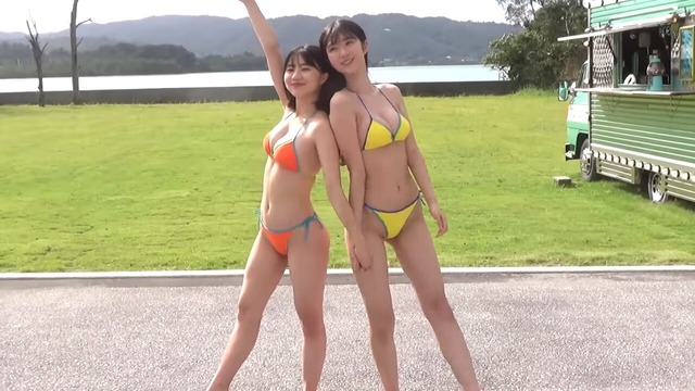 ミスマガジン2022Wグランプリ瑚々・咲田ゆなの水着グラビア (19)
