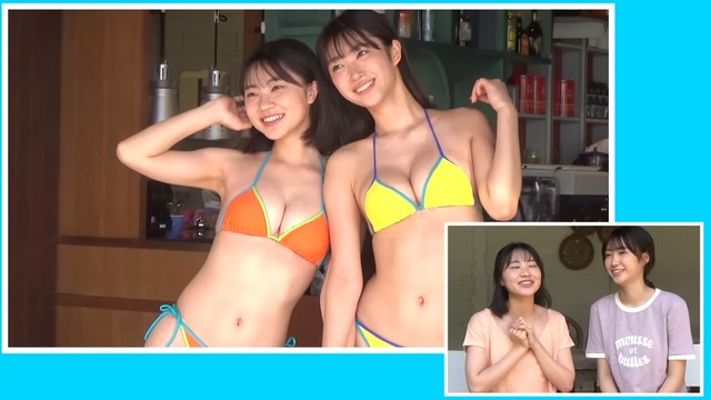 ミスマガジン2022Wグランプリ瑚々・咲田ゆなの水着グラビア (24)
