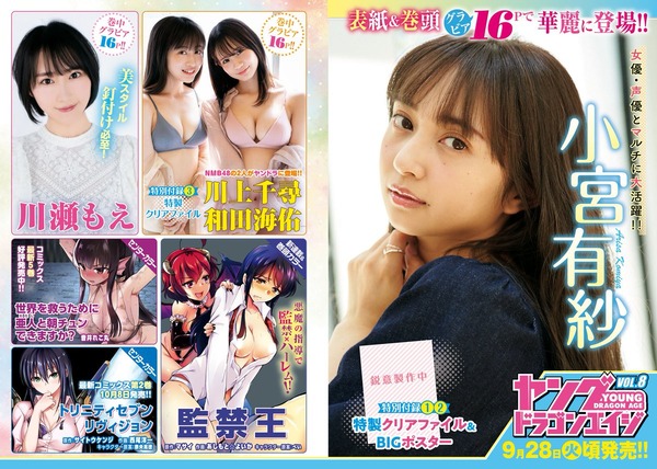 NMB48和田海佑「ヤングドラゴンエイジ VOL.8」水着グラビア