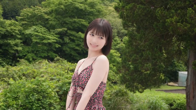 葉月花音ヤンマガ初水着グラビアメイキング (8)