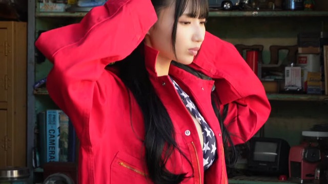 杏仁みるヤンマガ水着グラビアメイキング (9)