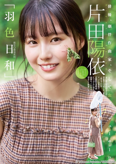 片田陽依「ヤンジャン」グラビア