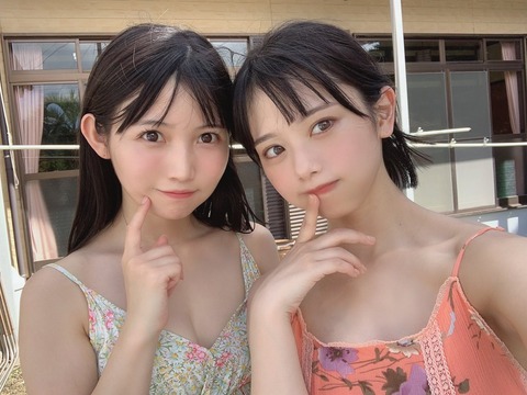峰島こまき&雪村花鈴水着グラビア@ヤンチャン烈